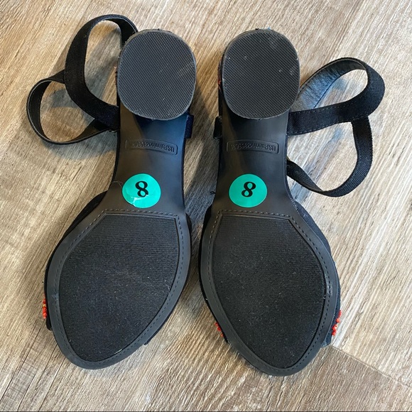 Rampage embroidered bohemian heels - Picture 7 of 10